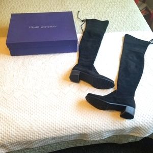 Stuart Weitzman Over the Knee Midland Boots 7.5